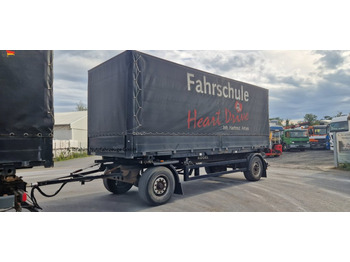 Kögel AWE 18 mit Wechselbrücke Fahrschulanhänger - Remorcă transport containere/ Swap body