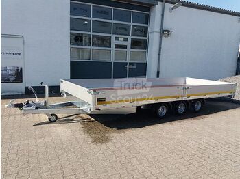  Eduard - Multitrailer Tridem 3500kg 556x220cm Alurampen - Remorcă transport utilaje