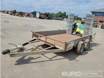  Indespension Twin Axle Plant trailer, Ramp - Remorcă transport utilaje