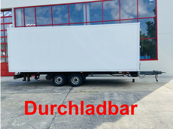 Remorcă furgon Tandem Kofferanhänger vorn Durchladbar: Foto 1