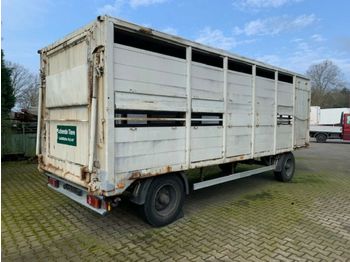 Remorcă transport animale Viehanhänger 1Stock, trommelbremse: Foto 1