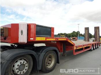 Semiremorcă transport agabaritic 2020 Scorpion 4 Axle Step Frame Low Loader Trailer, Hydraulic Ramps, Lift Axle, (Declaration of Conformity Available): Foto 1