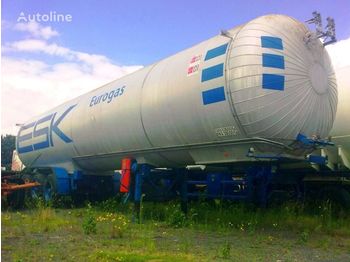 Semiremorcă cisternă pentru transport de gazelor AUREPA LNG, Methane, Gas Tank, 45000 Liter, Natural gas, Air Liquide cr: Foto 1
