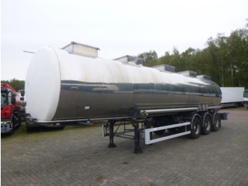 Semiremorcă cisternă pentru transport de produse chimice BSLT Chemical tank inox 33 m3 / 1 comp: Foto 1