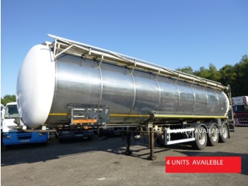 Semiremorcă cisternă pentru transport de produse chimice Burg Chemical tank inox 37.5 m3 / 1 comp: Foto 1