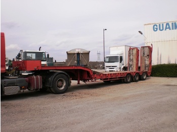 CASTERA MACHINE CARRIER TRAILER - Semiremorcă