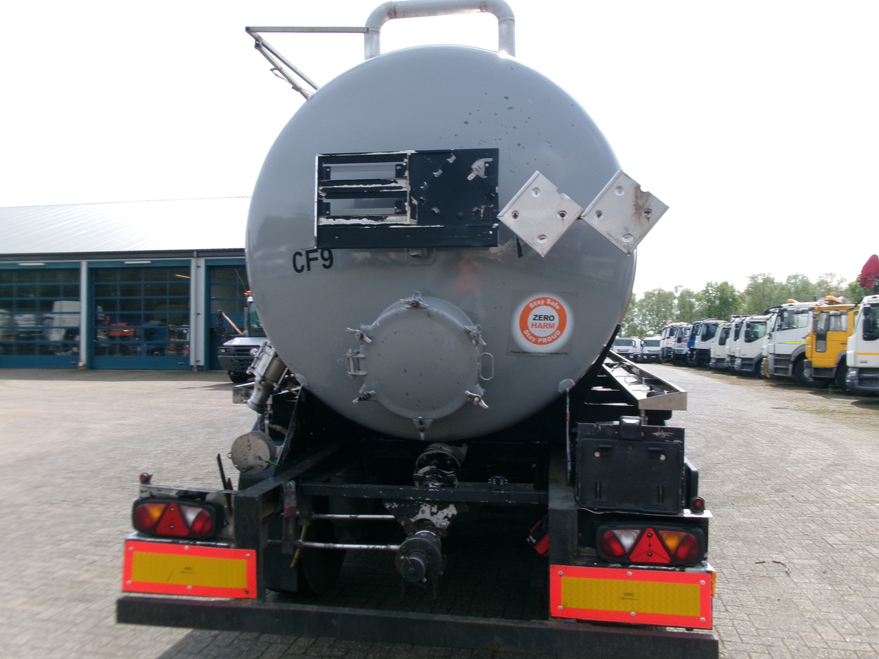Semiremorcă cisternă pentru transport de produse chimice Clayton Chemical tank inox 30 m3 / 1 comp: Foto 6