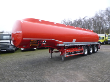 Semiremorcă cisternă pentru transport de combustibili Cobo Fuel tank alu 40.4 m3 / 7 comp + ADR valid till 30-09-21: Foto 1