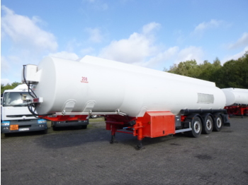 Semiremorcă cisternă pentru transport de combustibili Cobo Fuel tank alu 41 m3 / 6 comp + pump/counter missing documents: Foto 1
