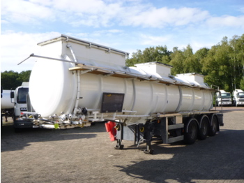 Semiremorcă cisternă pentru transport de produse chimice Crane Fruehauf Chemical ACID tank inox 22.5 m3 / 1 comp: Foto 1