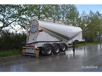 Semiremorcă cisternă pentru transport de ciment nou DONAT Vacuum Dry-Bulk (Cement) Tank: Foto 1