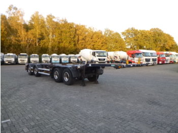 Semiremorcă transport containere/ Swap body D-TEC 4-axle container combi trailer (2 + 2 axles): Foto 2