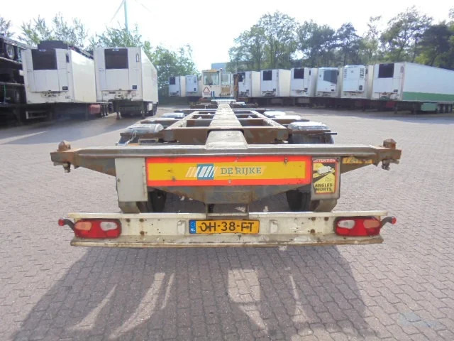 Semiremorcă transport containere/ Swap body D-Tec FT-43-03V: Foto 5