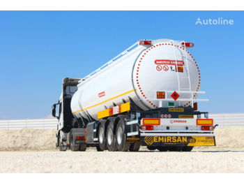 Semiremorcă cisternă pentru transport de combustibili nou EMIRSAN 42000 LT FUEL TANKER TRAILER: Foto 1