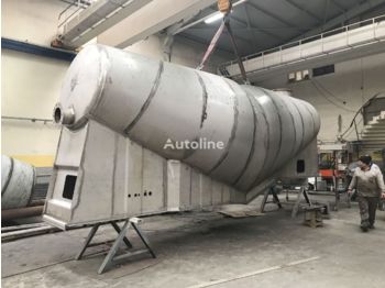Semiremorcă cisternă pentru transport de ciment nou EMIRSAN Slurry Tank INOX 304L 4 mm: Foto 1