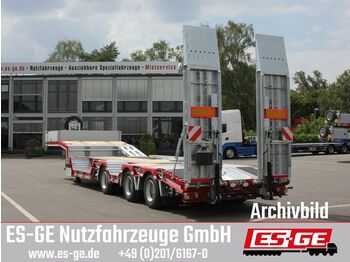 Semiremorcă transport agabaritic ES-GE 3-Achs-Satteltieflader mit Radmulden: Foto 1