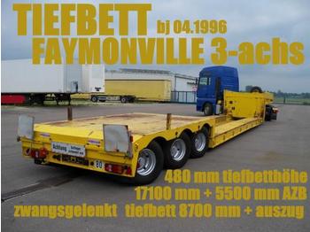 Faymonville FAYMONVILLE TIEFBETTSATTEL 8700 mm + 5500 zwangs - Semiremorcă