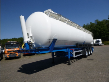 Semiremorcă cisternă pentru transport de făină Feldbinder Powder tank alu 63 m3 (tipping): Foto 1