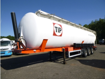 Semiremorcă cisternă pentru transport de făină Feldbinder Powder tank alu 63 m3 (tipping): Foto 1