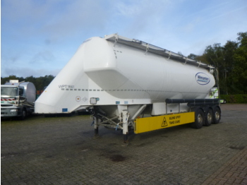 Feldbinder Powder tank alu alu 49 m3 / 1 comp - Semiremorcă cisternă