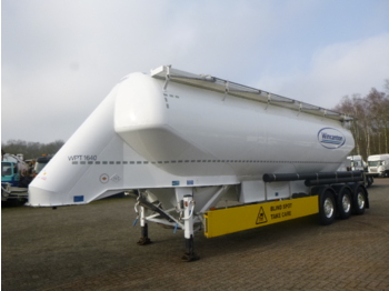 Feldbinder Powder tank alu alu 49 m3 / 1 comp - Semiremorcă cisternă