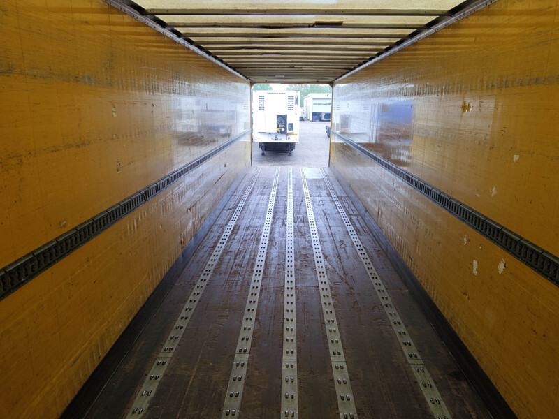 Semiremorcă furgon Floor FLO-12-18K1 - GeslotenOplegger - StuurAs - Luchtvracht - Rollerbanden - Goed werkend (O1440): Foto 9