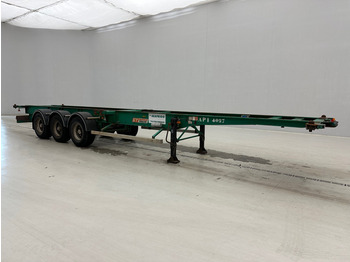 Semiremorcă transport containere/ Swap body Fruehauf Skelet 2 x 20-40 ft: Foto 3