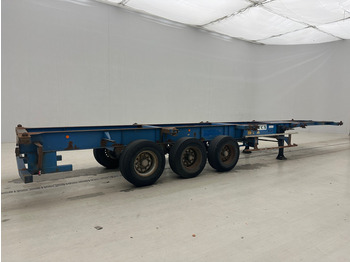 Fruehauf Skelet 2 x 20-40 ft - Semiremorcă transport containere/ Swap body: Foto 5