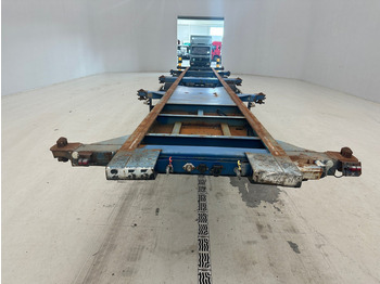 Fruehauf Skelet 2 x 20-40 ft - Semiremorcă transport containere/ Swap body: Foto 2
