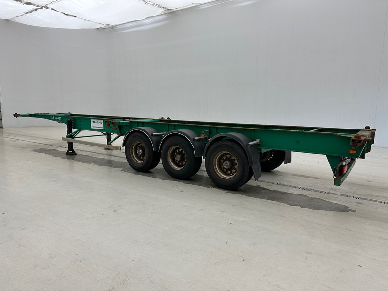 Semiremorcă transport containere/ Swap body Fruehauf Skelet 2 x 20-40 ft: Foto 8