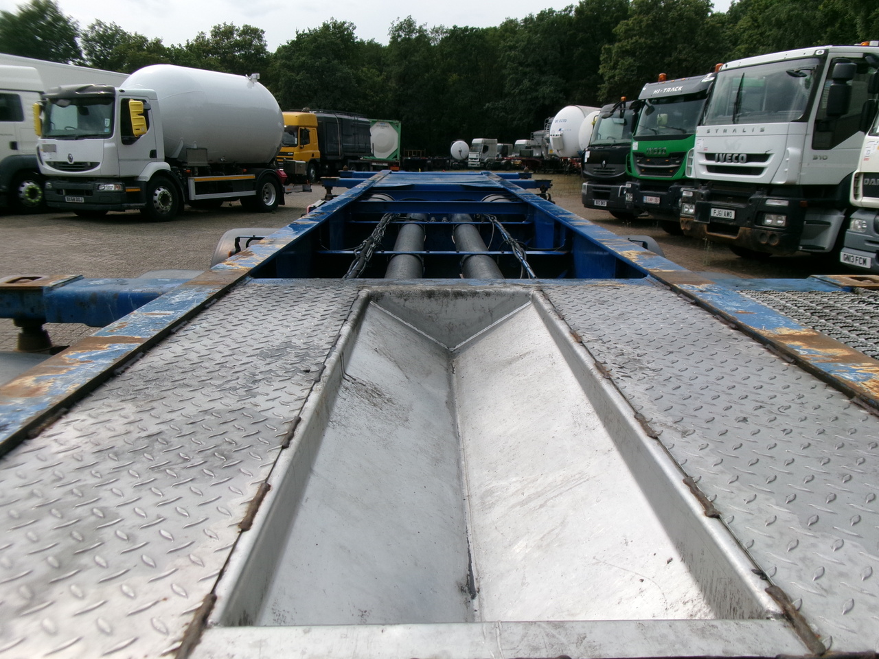 Semiremorcă transport containere/ Swap body General Trailer 3-axle container trailer 20-25-30 ft: Foto 8