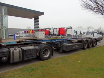 Semiremorcă transport containere/ Swap body Groenewegen 3x BPW + 20ft/40ft/45ft!: Foto 1