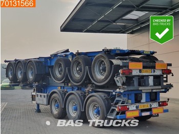 Semiremorcă transport containere/ Swap body Groenewegen Package of 3 !! 3 axles 1x 20 ft 1x30 ft Liftachse: Foto 1