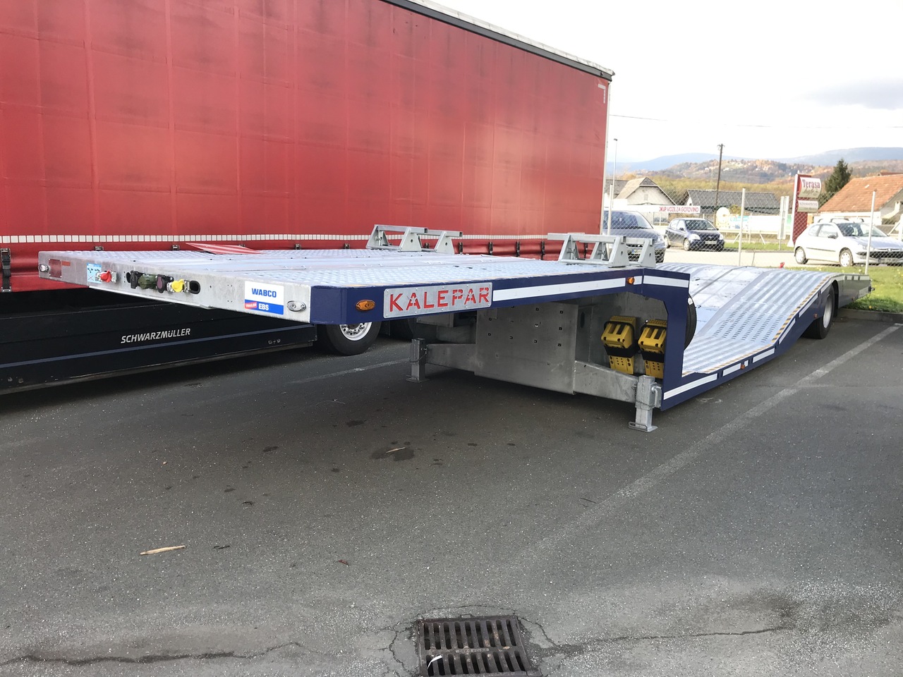 Semiremorcă transport auto nou KALEPAR LKW/TRUCK TRANSPORTER: Foto 15