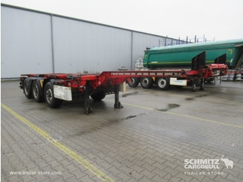 Semiremorcă transport containere/ Swap body KRONE Auflieger Containerfahrgestell Slider: Foto 1