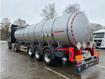 Semiremorcă cisternă nou Kässbohrer Edelstahl Bitumen Tankauflieger 32m³: Foto 1