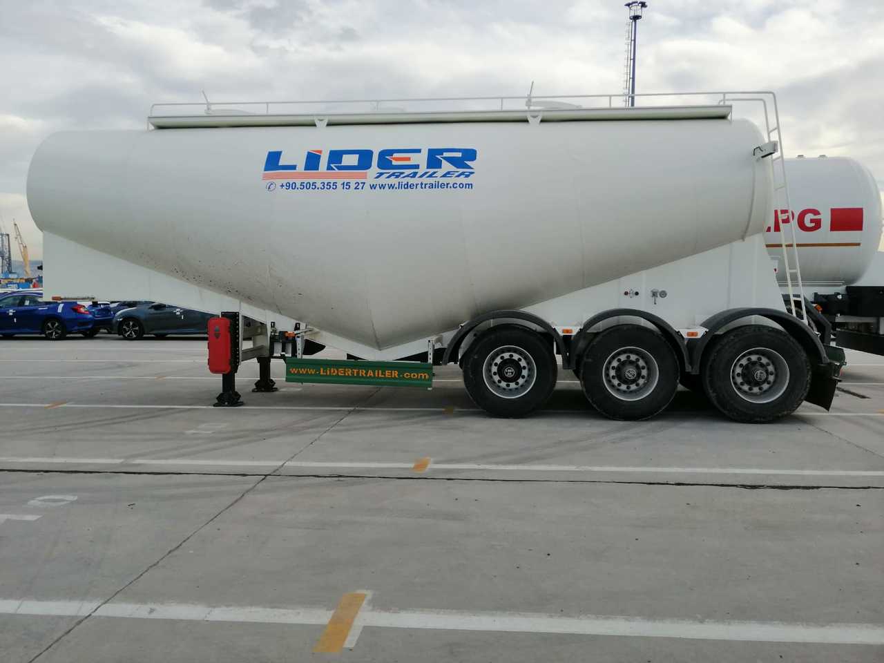 Semiremorcă cisternă pentru transport de ciment nou LIDER 2023 MODEL NEW CEMENT TANKER: Foto 17