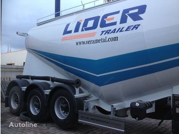 Semiremorcă cisternă pentru transport de ciment nou LIDER 2023 NEW (FROM MANUFACTURER FACTORY SALE: Foto 2