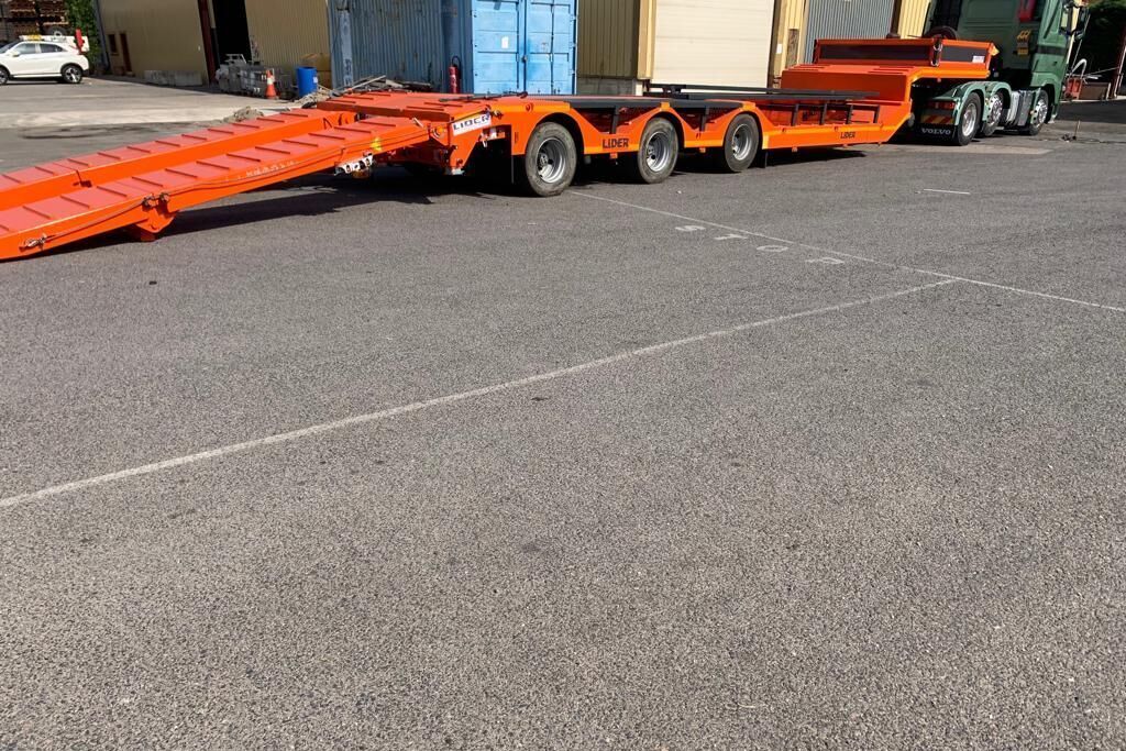 Semiremorcă transport agabaritic nou LIDER 2023 YEAR NEW LOWBED TRAILER FOR SALE (MANUFACTURER COMPANY): Foto 2