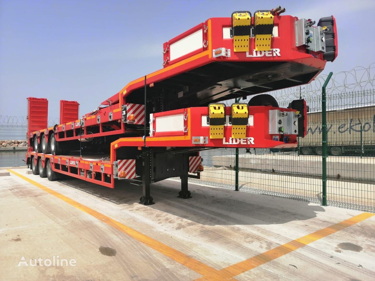 Leasing de LIDER 2024  READY IN STOCK 50 TONS CAPACITY LOWBED LIDER 2024  READY IN STOCK 50 TONS CAPACITY LOWBED: Foto 11