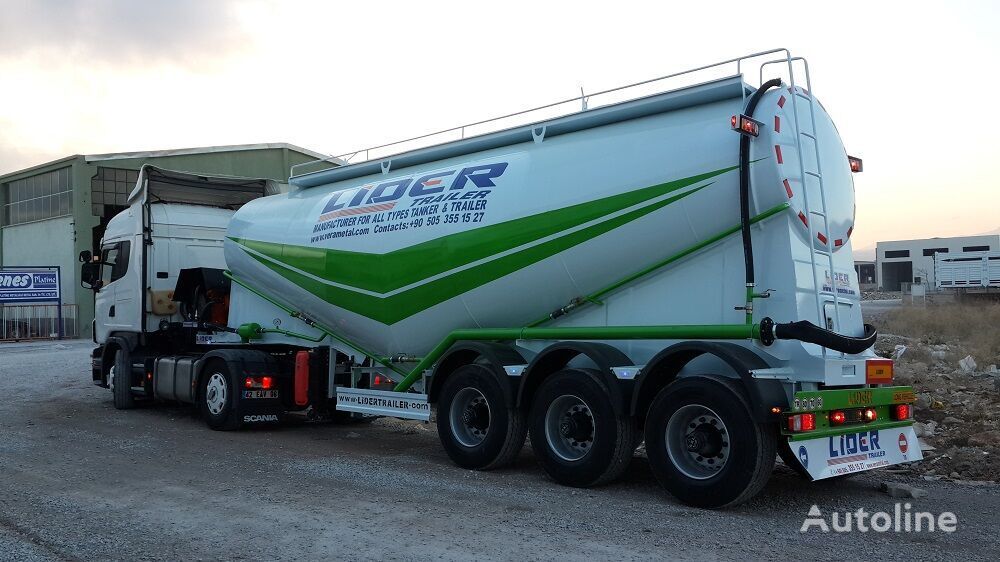 Semiremorcă cisternă pentru transport de ciment nou LIDER 2024 YEAR NEW BULK CEMENT manufacturer co.: Foto 18