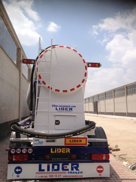 Semiremorcă cisternă pentru transport de ciment nou LIDER 2024 YEAR NEW BULK CEMENT manufacturer co.: Foto 6