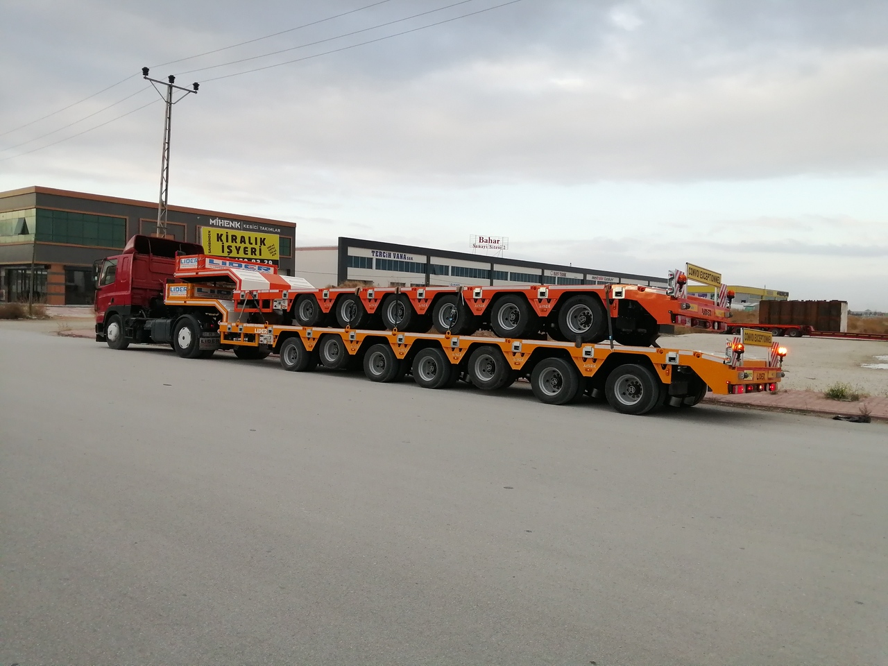 Leasing de LIDER 2024 YEAR NEW MODELS containeer flatbes semi TRAILER FOR SALE LIDER 2024 YEAR NEW MODELS containeer flatbes semi TRAILER FOR SALE: Foto 1