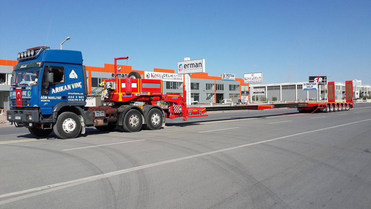 Leasing de LIDER 2024 YEAR NEW MODELS containeer flatbes semi TRAILER FOR SALE LIDER 2024 YEAR NEW MODELS containeer flatbes semi TRAILER FOR SALE: Foto 2