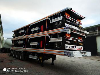 Semiremorcă transport containere/ Swap body nou LIDER NEW 2020 MODELS YEAR (MANUFACTURER COMPANY LIDER TRAILER: Foto 1