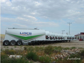 Semiremorcă cisternă pentru transport de ciment nou LIDER NEW ciment remorque 2023 YEAR (MANUFACTURER COMPANY): Foto 4