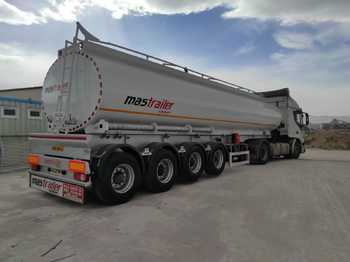Semiremorcă cisternă pentru transport de produselor alimentare nou MAS TRAILER TANKER NEW MODEL ISOLATED PALM OIL TANKER SEMI TRAILER: Foto 1