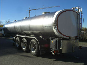 Semiremorcă cisternă pentru transport de produselor alimentare MTSA 33-27 / 3 KAMMERN: Foto 1