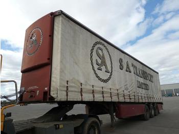 Semiremorcă prelată M & G Tri Axle Curtainsider Trailer: Foto 1