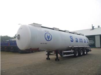 Semiremorcă cisternă pentru transport de produse chimice Magyar Chemical tank inox 37.4 m3 / 1 comp: Foto 1